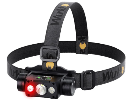 Wurkkos čelovka HD50, USB, 4000 L, LED, baterie 21 700 5000mAh